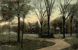 Main Street Park Rutland, VT Postcard Postcard Postcard