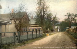 Main Street Looking North, Johnson Postcard