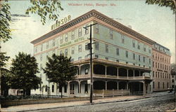 Windsor Hotel Bangor, ME Postcard Postcard Postcard