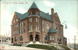 Y.M.C.A. Building Bangor, ME Postcard Postcard Postcard