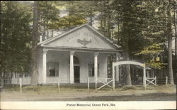 Porter Memorial Postcard