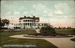 Cape Cottage Casino Postcard