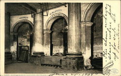 Old Slave Block, St. Louis Hotel Postcard