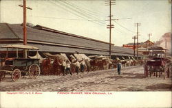 French Market Postcard