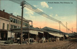 French Market Postcard