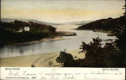 Bear River, Nova Scotia Postcard