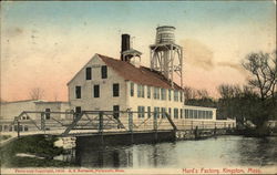 Hurd's Factory Kingston, MA Postcard Postcard Postcard