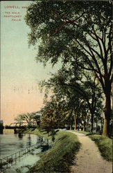 The Walk, Pawtucket Falls Lowell, MA Postcard Postcard Postcard