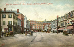Main Street showing New Bronson Building Main Street showing New Bronson Building
