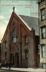 St. Carontil Church Brooklyn, NY Postcard Postcard Postcard