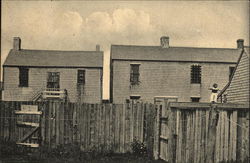 Old Jail, Built 1740 Postcard