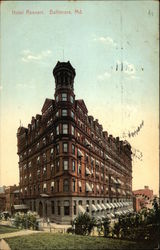 Hotel Rennert Baltimore, MD Postcard Postcard Postcard