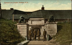 Entrance to Citadel Postcard