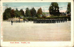 Guard Mount Presidio, CA Postcard Postcard Postcard