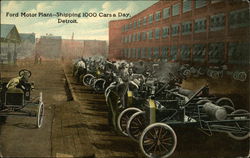 Ford Motor Plant Postcard