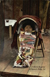 A Native Daughter of Yosemite Valley, Cal. Postcard