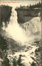 Nevada Falls Yosemite, CA Yosemite National Park Postcard Postcard Postcard