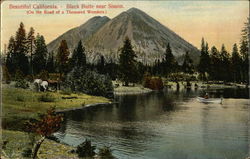 Black Butte Mount Shasta, CA Postcard Postcard Postcard