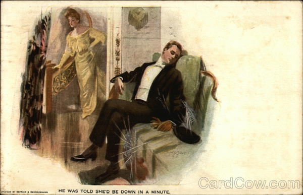 He Was Told She'd Be Down In A Minute S. Travis Comic