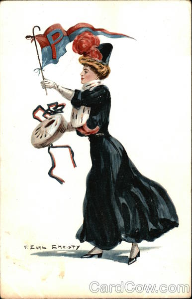 University of Pennsylvania - College Girl F. Earl Christy