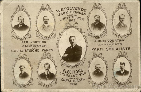 Wetgevende Verkiezingen - Socialist Party Belgium