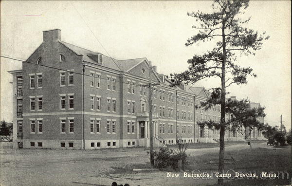 New Barracks, Camp Devens, Mass. Military