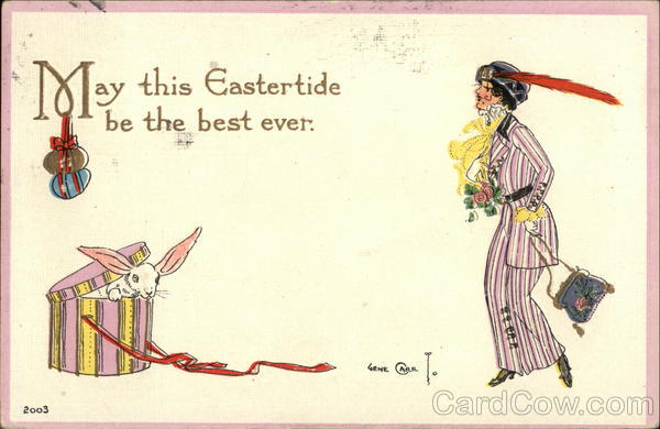 May this Eastertide be the Best Ever With Bunnies