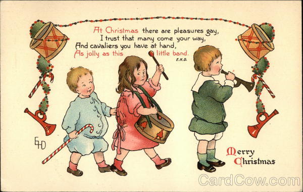 At Christmas there are Pleasures Gay, I Trust that many Come Your Way