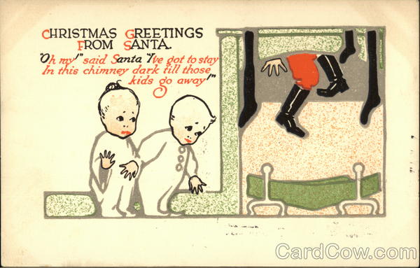 Christmas Greetings From Santa Santa Claus