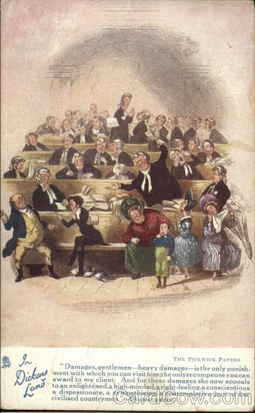 In Dickens' Land - The Pickwick Papers Charles Dickens