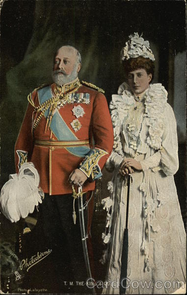 T. M. The King and Queen, Edward VII and Alexandra