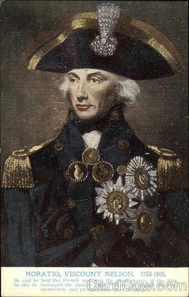 Portrait of Horatio, Viscount Nelson Military