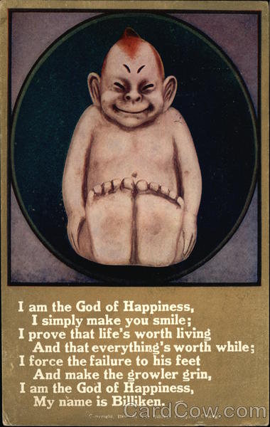 Billiken, the God of Happiness Comic, Funny
