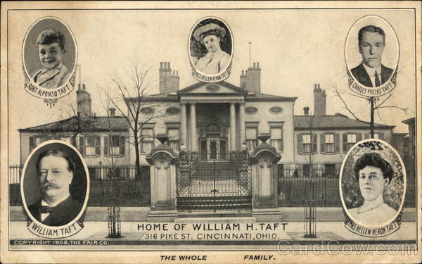 Home of William H. Taft, 316 Pike St Cincinnati, Ohio