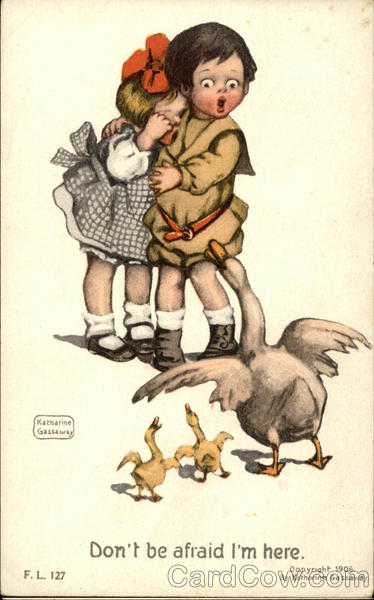 Don't Be Adraid I'm Here Katherine Gassaway Comic, Funny