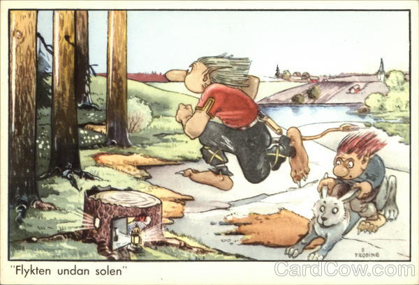 Flykten Undan Solen Comic, Funny