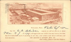 Grafton & Knight Mfg. Co. Postcard