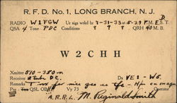 W2CHH Ham Radio Station - Long Branch, NJ W2CHH Ham Radio Station - Long Branch, NJ