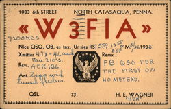 W3FIA - North Catasaqua, PA W3FIA - North Catasaqua, PA