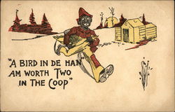 A Bird in de Han Postcard