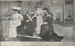 David Warfield, "The Music Master", Act II Postcard