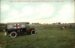 New U. S. Army Automobile Ambulance Responding to a Hurry Call New U. S. Army Automobile Ambulance Responding to a Hurry Call