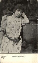 Sarah Bernhardt Portrait Postcard