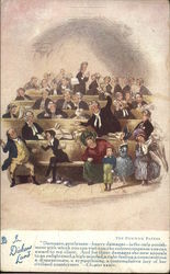 In Dickens' Land - The Pickwick Papers Charles Dickens Postcard Postcard Postcard