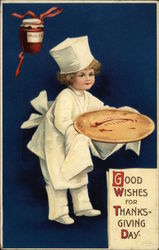 Good Wishes For Thanksgiving Day Postcard