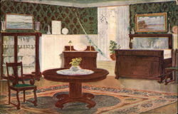 A colonial dining room Postcard