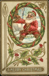 A Merry Christmas Postcard