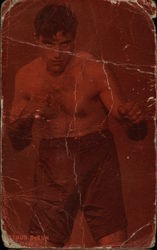 Arthur DeKuh of Italy Boxing Postcard Postcard Postcard