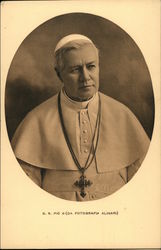 Portrait - Pope Pius X Postcard