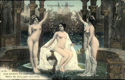 Monte Carlo - Les Grâces Florentines. Salle de Jeu, par Gervais Postcard